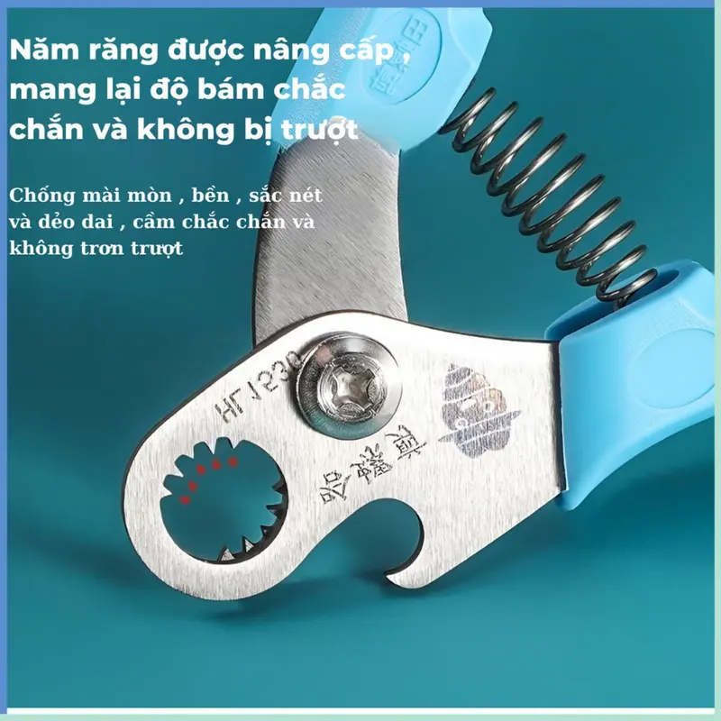 Kìm cắt đuôi ốc- Kìm tách Xò Huyết  Dụng cụ bấm loại bỏ đầu ốc làm bằng thép không gỉ có đầu mở lắp đá tiện lợi 4