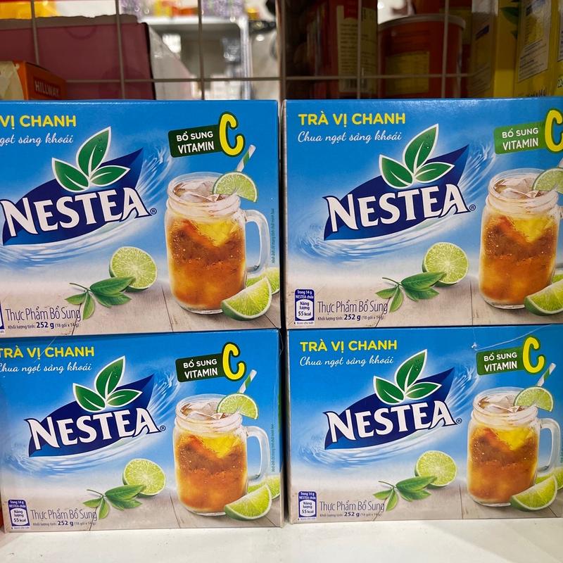 Trà chanh Nestea 16 gói x13 g Chè Ngọt Chua