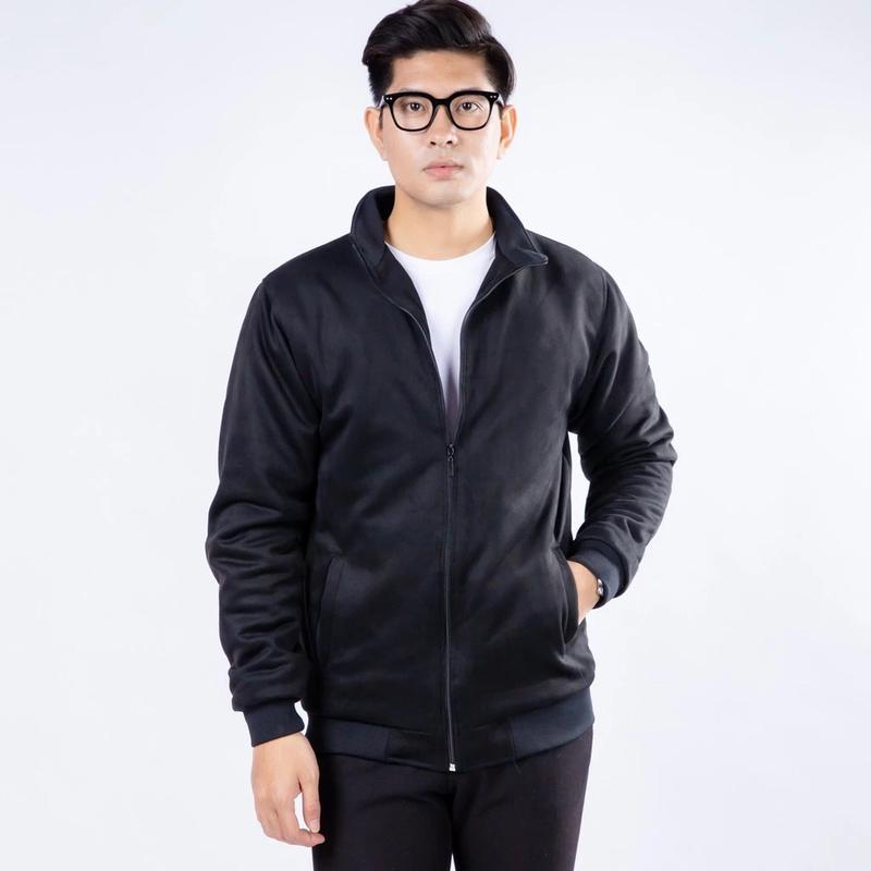 Product Introduction of Áo khoác da lộn , áo khoác nót lông loại 1 Nam Menswear 10