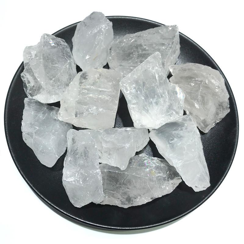 Product Introduction of Crystal PutihAAAA+ 100g Natural Mineral White Quartz Crystal Stone Rock Chips Specimen Healing collection natural crystal fish tank stone 3