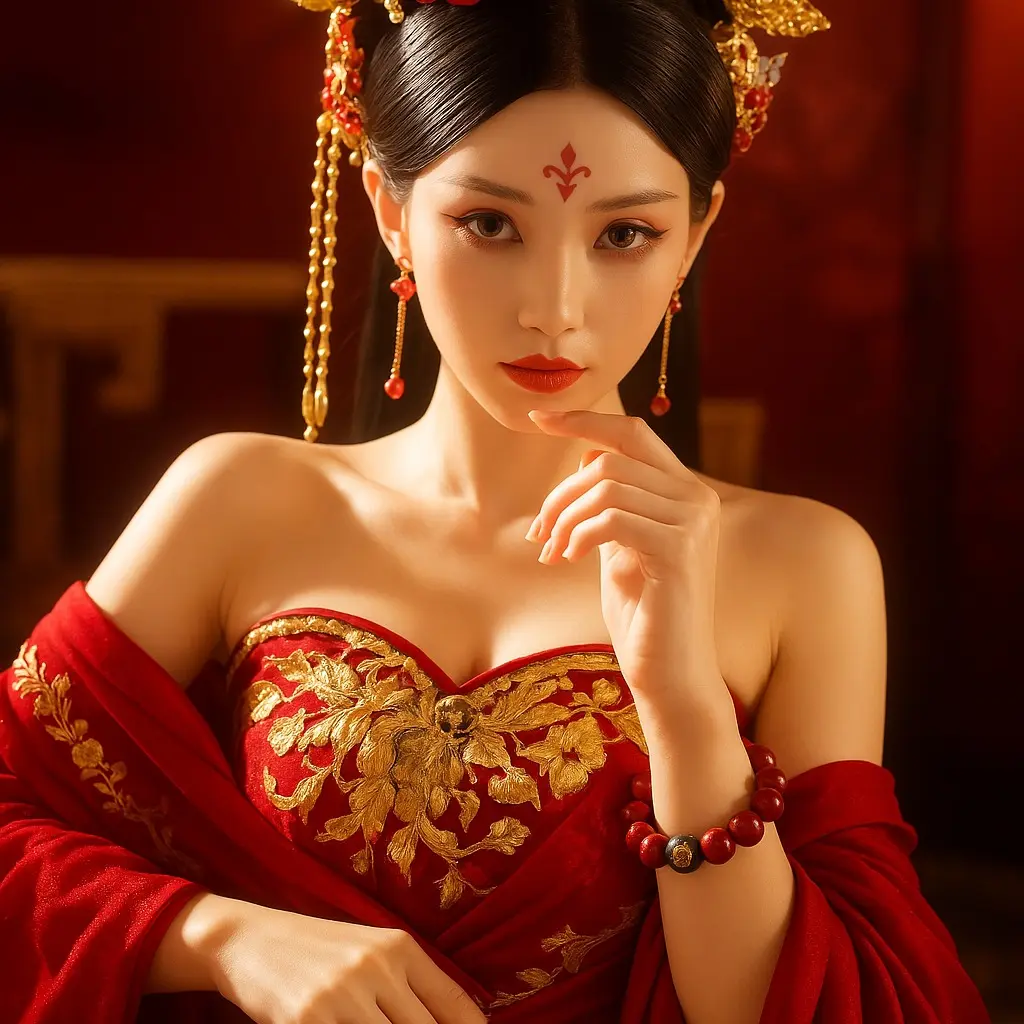 Vòng Tay Đá Chu Sa - Đem Lại May Mắn Năng Lượng Tích Cực