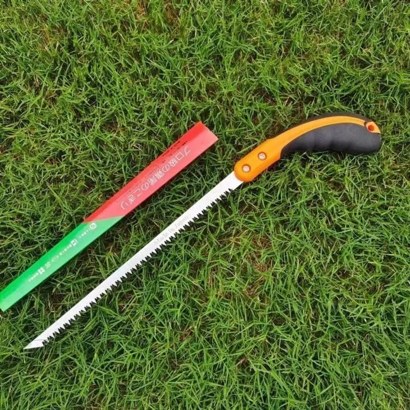 CƯA CÀNH CẦM TAY MINI - CƯA LÁCH CÁN CAO SU DỄ CẦM - luoi CHỐNG RỈ--- 0