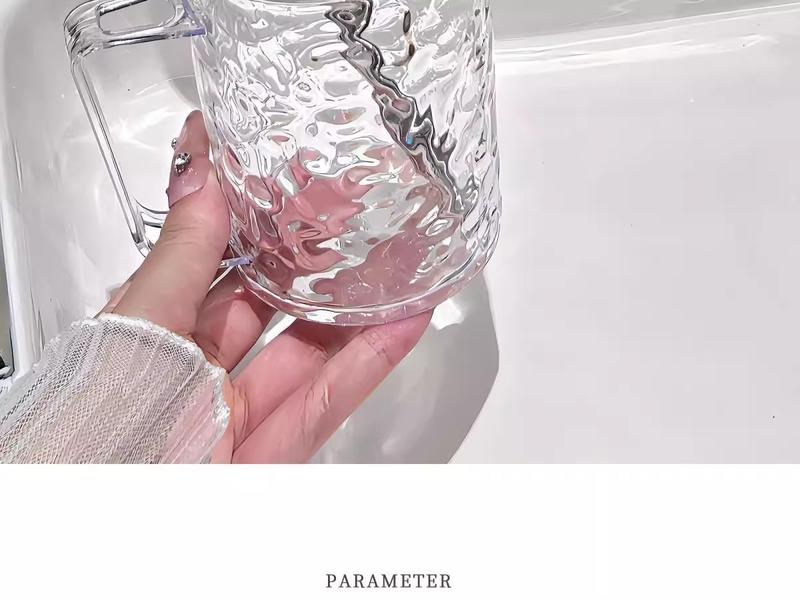 Product Introduction of Good-looking Glacier Pattern Gargle Cup Household Couple Toothbrush Mouthwash Cup Cup Tooth Mug Large Capacity Transparent Cup 22