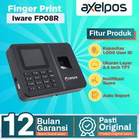 Gambar Fingerprint Iware FP-08R Mesin Absensi Karyawan dari Axelpos Kota Administrasi Jakarta Pusat 1 Tokopedia