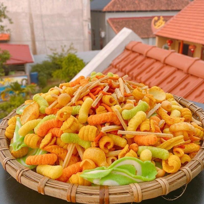 200GR SNACK TÁ LẢ BIM BIM MIX NHIỀU VỊ GIÒN TAN