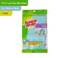 Gambar 3M™ Scotch-Brite® Kain Lap Microfiber Kaca ID-81 Anti Gores 30x30cm - 1 dari Better Home ID Kab. Tangerang 5 Tokopedia