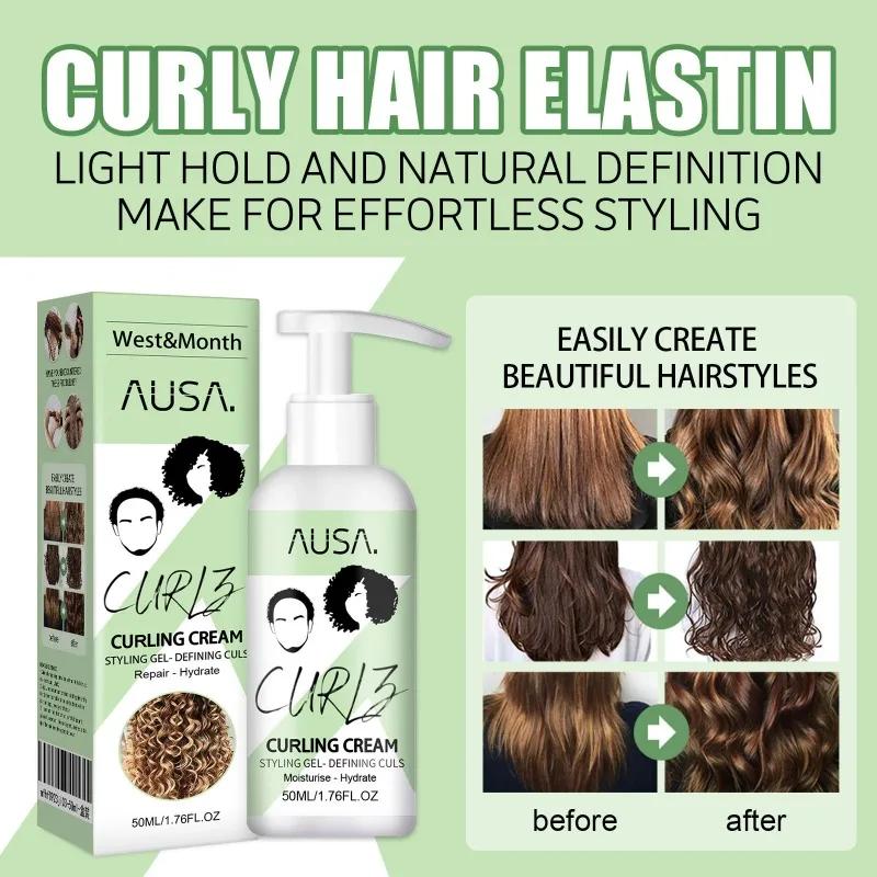 Product Introduction of Light Curl Defining Elastin Lightweight Curl Defining Cream Moisturizing Curly Hair Elastin Intense Curl Cream To Define All 14