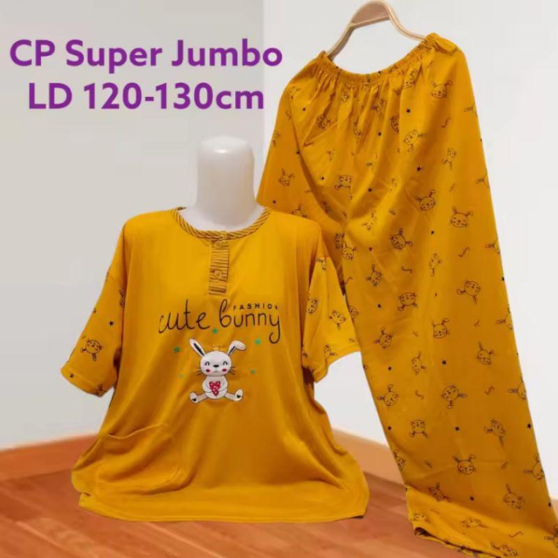 BEBYDOLL CP PANJANG PENDEK WANITA DEWASA TERMURAH / COD BAJU TIDUR SUPER JUMBO CP BAHAN KAOS 1