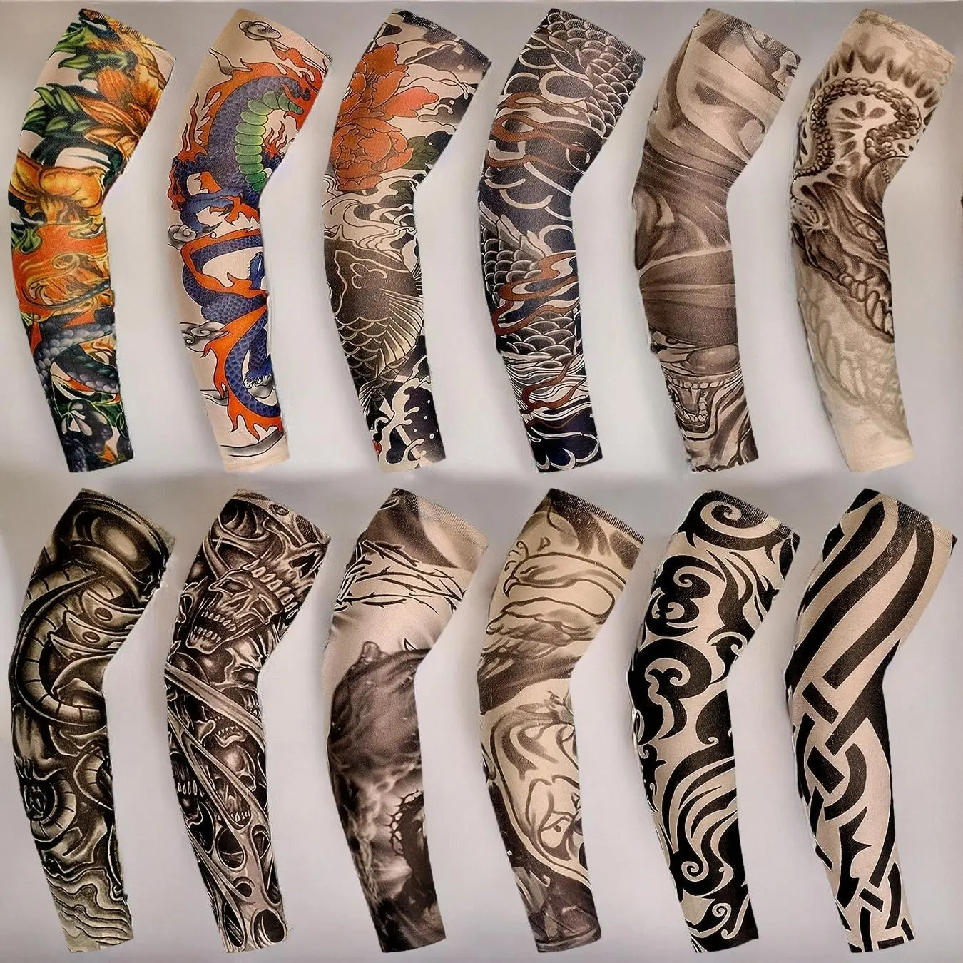 Lsque Trio Of Dripping Cones Cooling Arm Sleeves For Men & Women