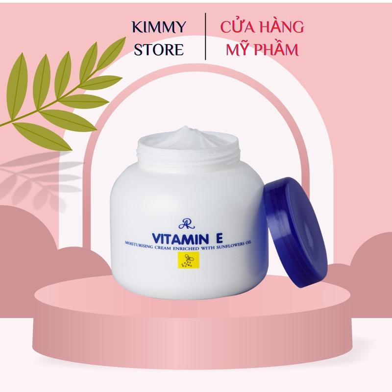 Kem dưỡng ẩm vitamin e Aron Thái Lan nắp xanh 200ml
