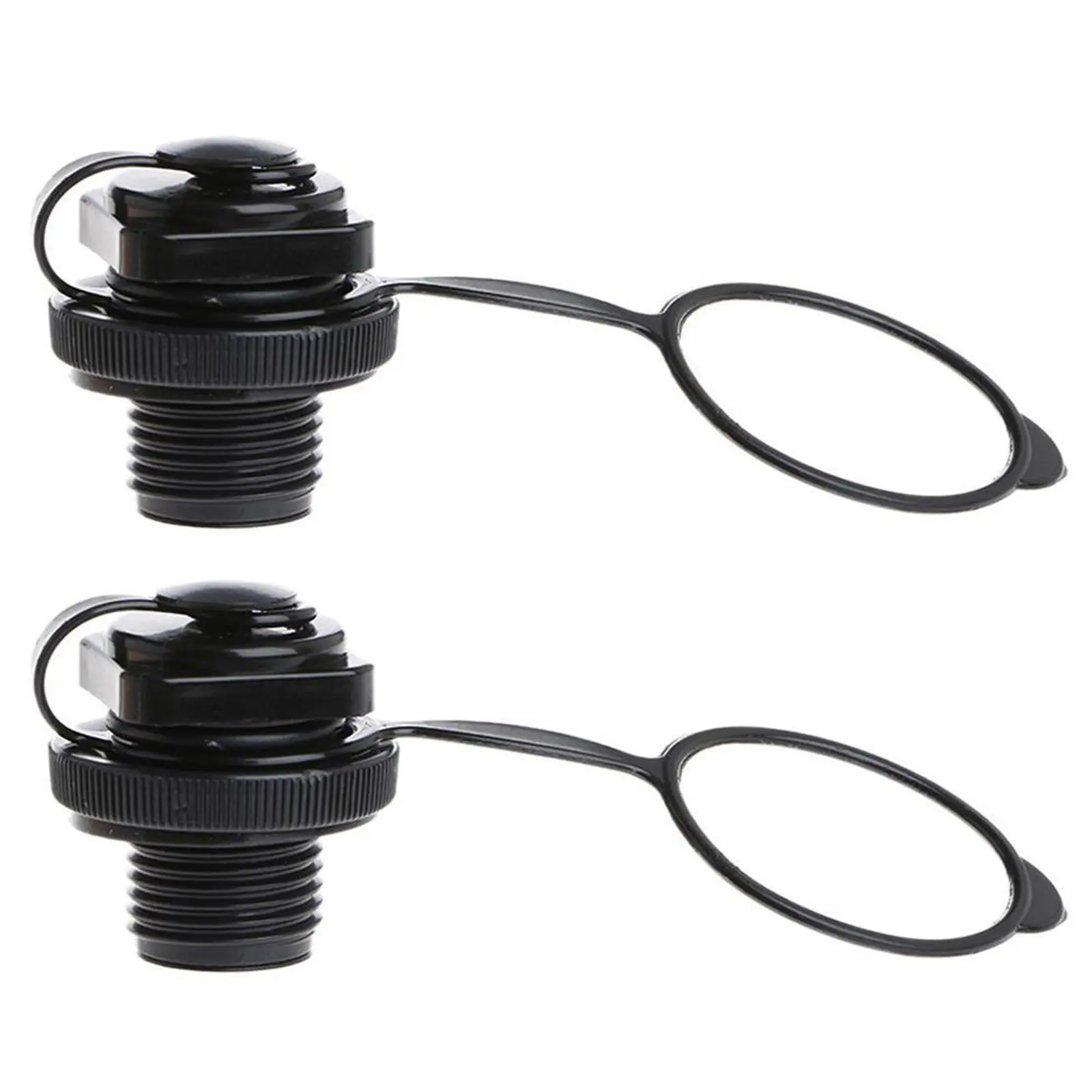 2PCS Air Valve Inflatable Boat Spiral Air  Inflation Replacement Screw