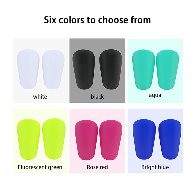 [YYY]1 Pair Mini Football Shin Pad Wear-resistant Shock Absorbing Leg Protector Lightweight Portable Soccer Training Shank Board 6