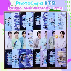 Photocard BTS Festa Anniversary 10th Isi 25 pc Kpop BTS Merch Unofficial Fans Made