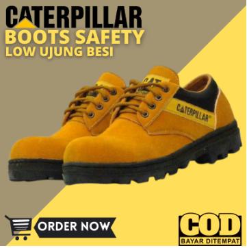 Sepatu Boots Safety SBY Low Sepatu Ujung Besi Hiking Outdoor Touring 5