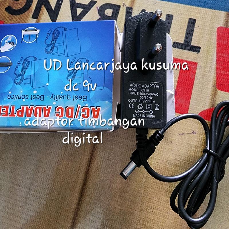 Charger Protables Dc 9v 1a 0