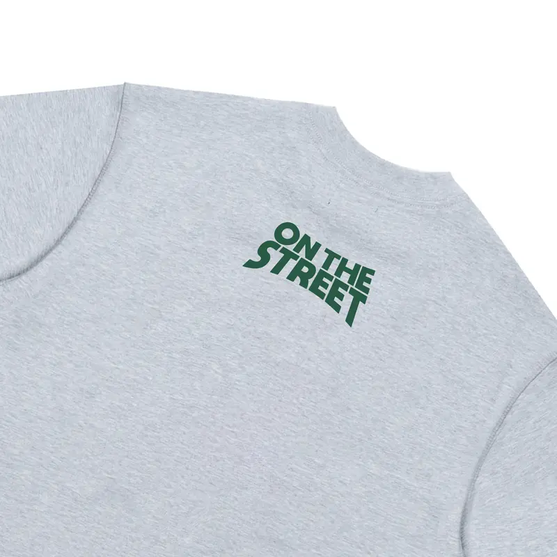 Áo thun NakedKiss GRAY-GREEN NKS Skeleton - Regular Fit - NAKEDKISS TSHIRT 5