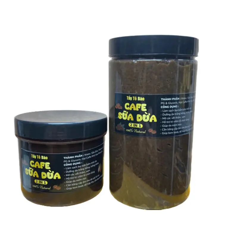 TẨY TẾ BÀO DA BODY CAFE SỮA DỪA Dưỡng Da Body 0