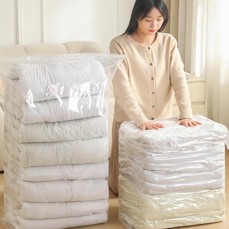 Túi Nén Chân Không, Dày, Ba Chiều, Không Chứa Chân Không, Túi Đựng Đồ, Túi Đặc Biệt Cho Quần Áo, Lưu Trữ Tại Nhà 7