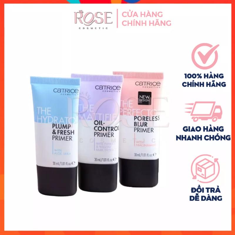 Kem Lót Kiềm Dầu Dưỡng Ẩm Catrice [CHÍNH HÃNG] Prime and Fine Pore Refining Anti Shine Base Siêu Mịn 30ml (NEW)