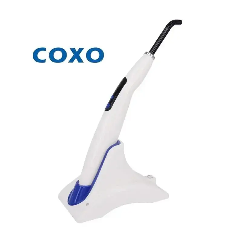 COXO DB686 LATTE Cordless Dental Curing Lamp Utilizing Pure Blue Light Spectrum for Composite Resin Fillings and Teeth Whitening