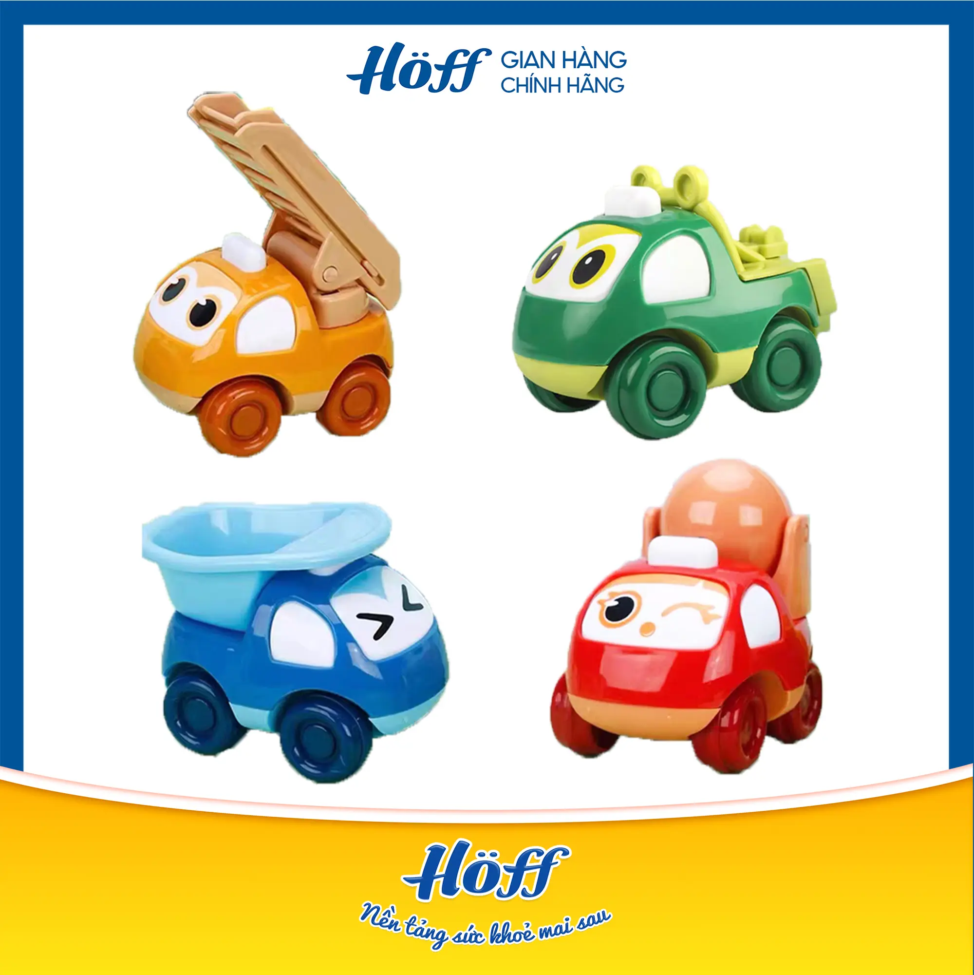 [TẶNG KM0003] Xe đồ chơi hoạt hình dễ thương cho bé ( Toys HÀNG TẶNG KHÔNG BÁN)
