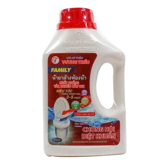 ( COMBO 1 +1) Nước thông cống + nước thông tắc bồn cầu cực mạnh, hiệu quả nhanh chóng chỉ từ 3-5p family 800ml 4