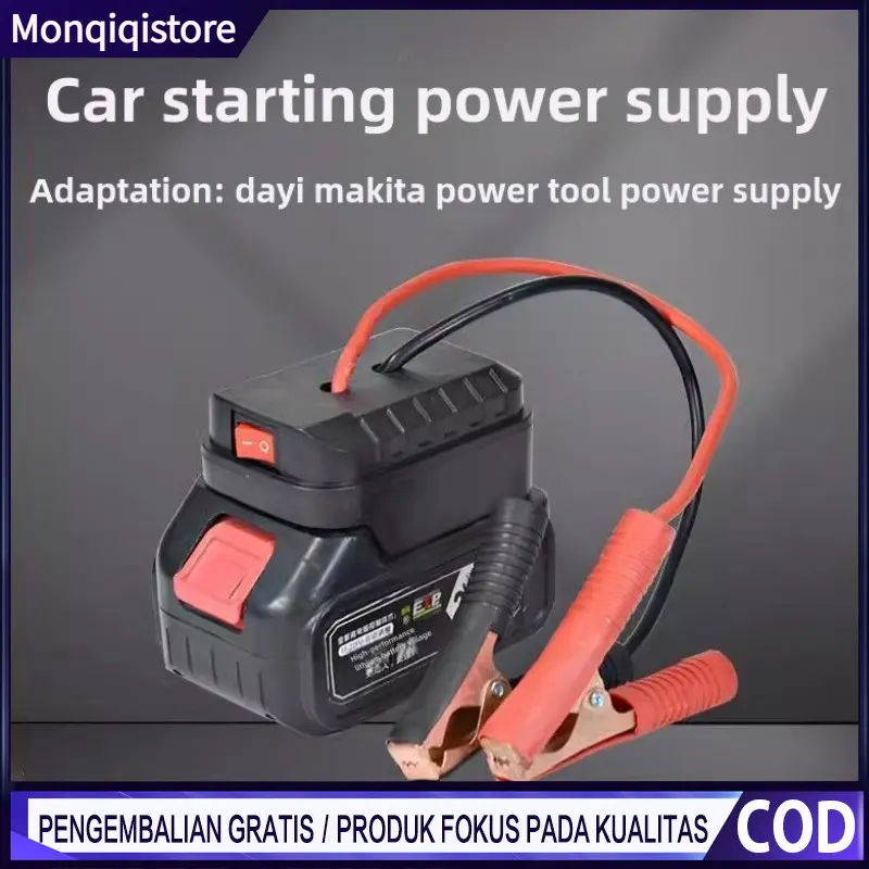 [COD] Starter jumper mobil portabel Starter jumper aki mobil Kotak jumper portabel baterai lithium Paket baterai booster mobil yang kuat