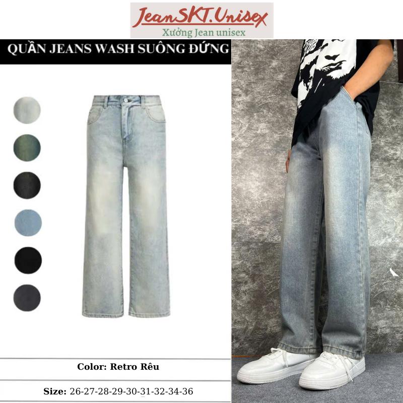 DEAL MỞ BÁN | QUẦN JEAN WASH MÀU VINTAGE HAVEN'S Menswear Nam