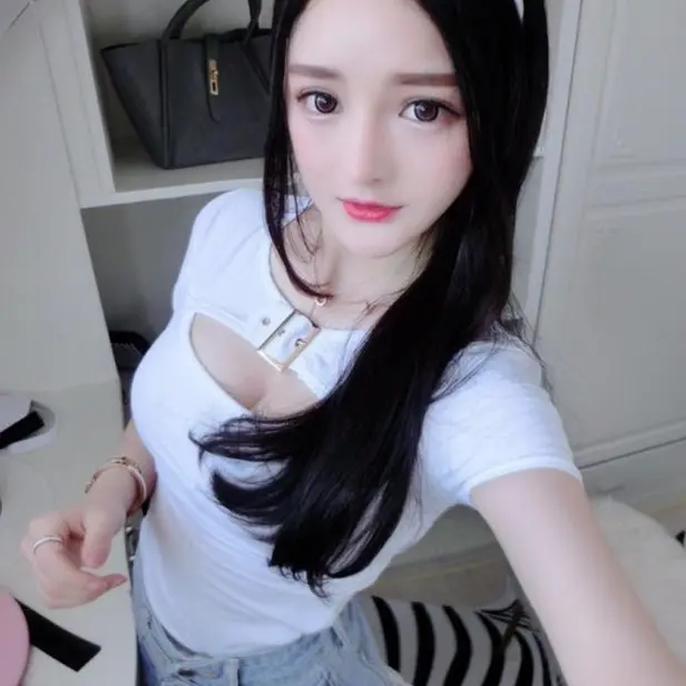 Áo Không Tay, Gợi Cảm Và Ôm Dáng, Cổ Cắt Thấp, ngắn Tay, Bó Sát, Dành Cho Nữ, Thời Trang Mới Mùa Hè, Phong Cách Hàn Quốc Cá Nhân, Áo Phông