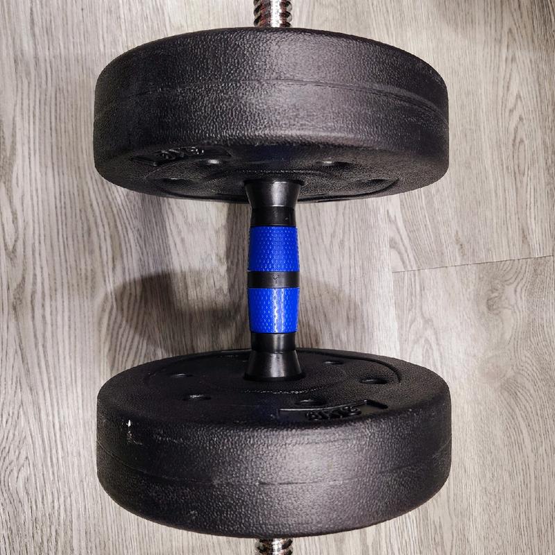 Đòn Tay Mạ Inox Cán Xanh 35cm Phi 25mm - Đòn Tạ Tay Minh Sport có sẵn giao liền !! 6