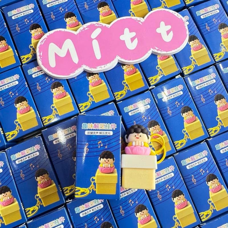 Móc khoá tịnh tâm giải nghiệp, hiệu ứng âm thanh bản Việt siêu hài hước. (hàng có sẵn)