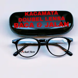 COD Kacamata Baca 2 fungsi Baca dan Jalan +1.00 sampai +3.00 Termurah Bacaan Pria Wanita