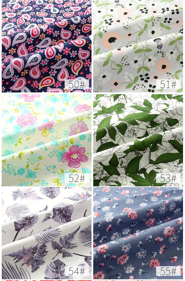 Product Introduction of Cotton Printed Fabric Small Flower Baby Dress Shirt Diy Bed Sheet Quilt Cover Fashion Sewing Wholesale Material Cloth by Meter 22