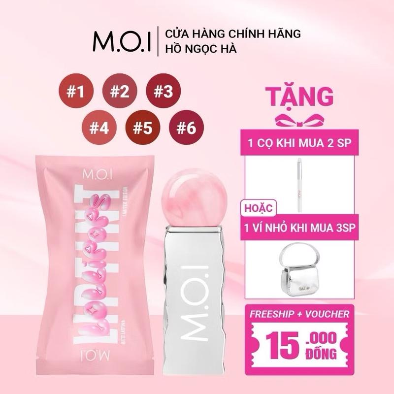 Son MOI Hồ Ngọc Hà - Bộ sưu tập Son Kem M.O.I Lollipops Phiên Bản Giới Hạn Mỹ Phẩm Trang Điểm Son Môi Nữ Women Cosmetic son  đỏ son sieu