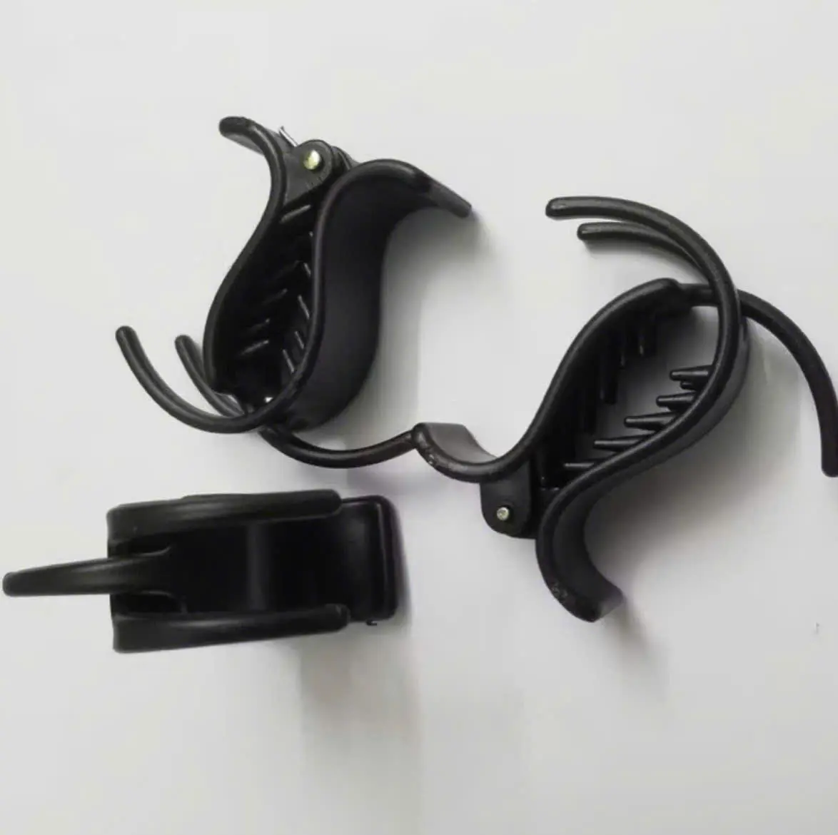 [QUÀ TẶNG LIVE]  Kẹp tóc càng cua 3 răng đen nhám Nữ  - NgocDiepVuSTORE Women Kaki