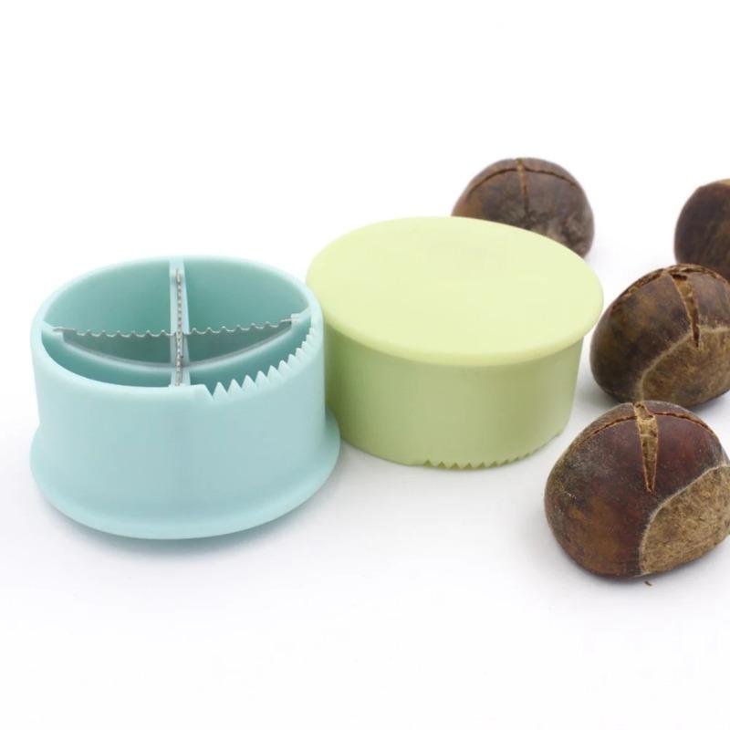 Product Introduction of Nutcracker Sheller Chestnut Cross Cutter Quick Chestnut Cutter Sheller Nutcracker Kitchen gadget 6