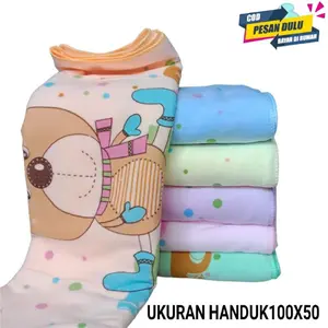 Handuk Bayi Mikrofiber Abil Galeri - TWL Murah Lembut Perlengkapan Baby Lahir Newborn Lucu