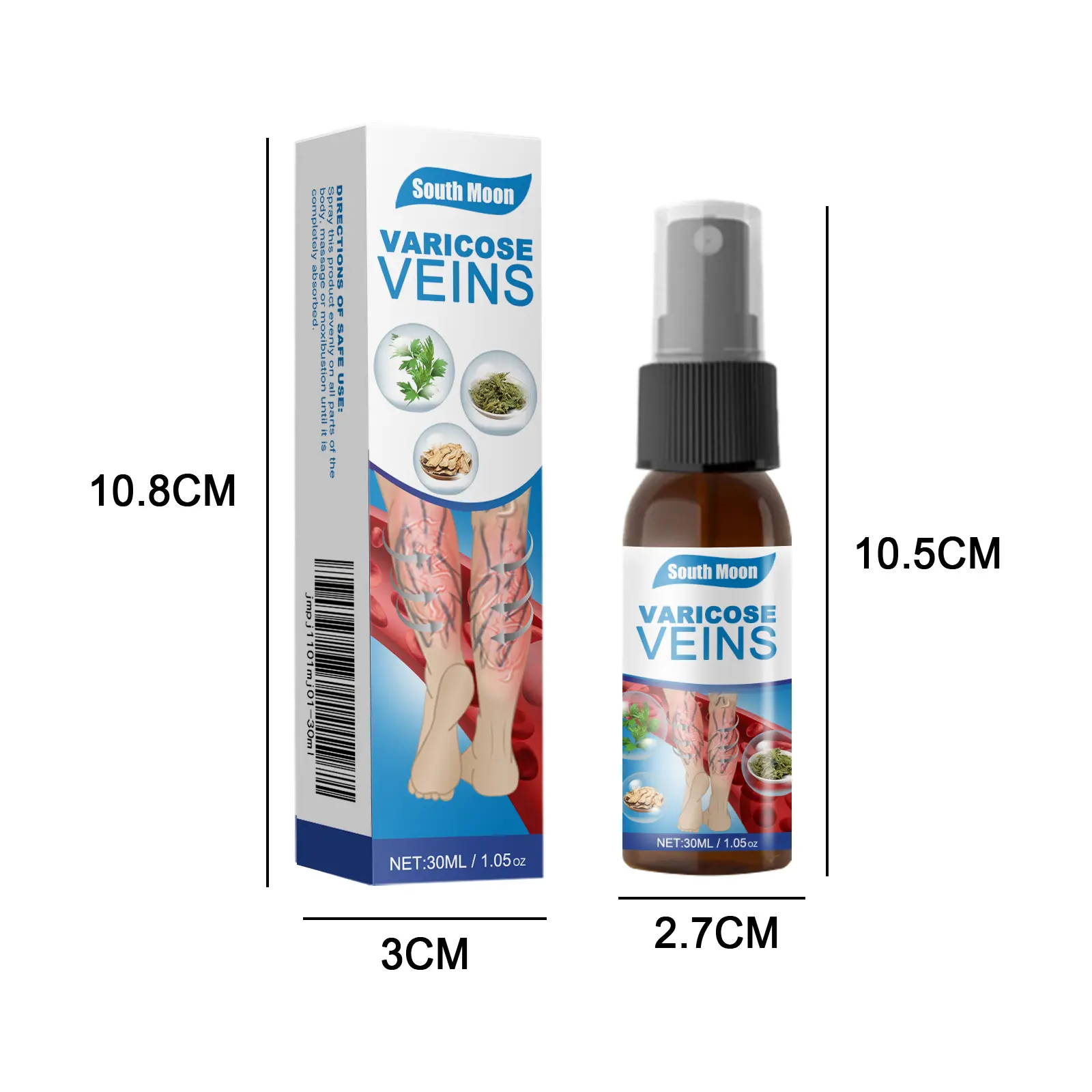 PRODUCT NAME: SOUTH MOON Varicose Veins Spray