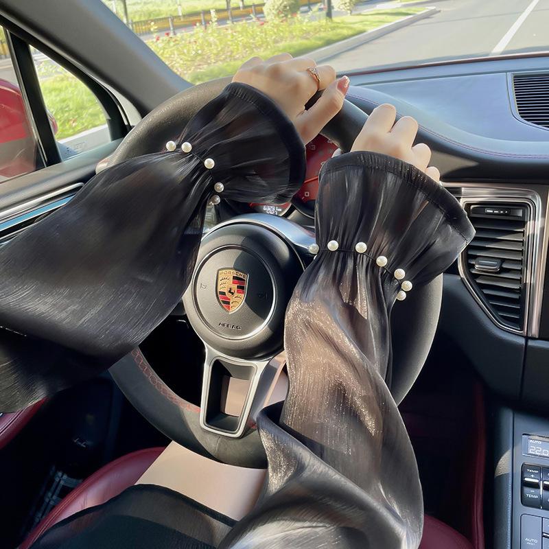 Product Introduction of Sun protection sleeves, high appearance, loose, suitable for summer, outdoor driving and riding, UV protection, light and breathable, foam sleeves, suitable for arms 2