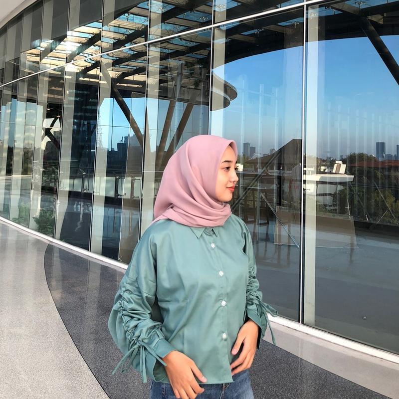 NAEMA BLOUSE LENGAN BALON SERUT 3