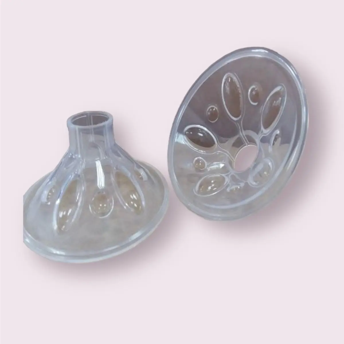 SET 2 đệm mát xa silicon cho máy hút sữa điện đôi Realbubee, hút êm, vắt kiệt