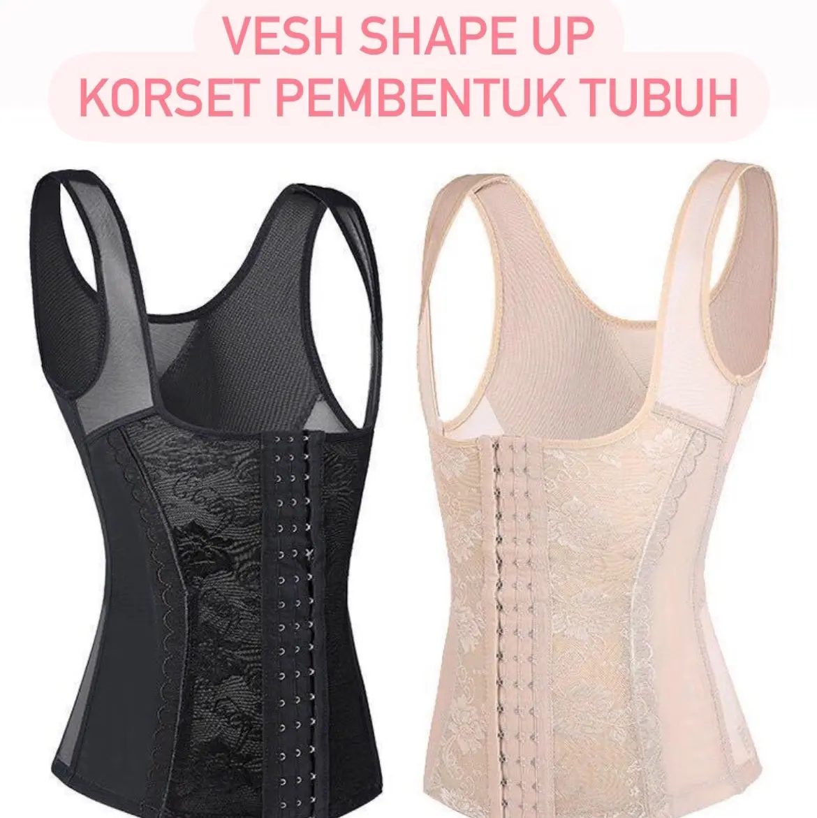 vesh shape up korset pembentuk tubuh