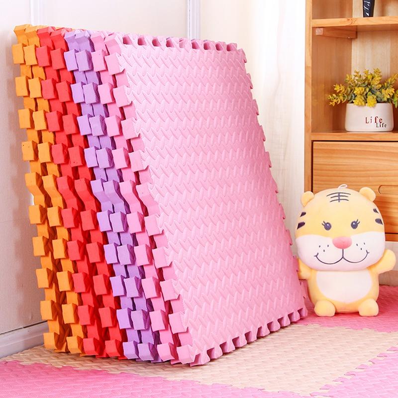 Thảm Xốp Ghép lót sàn 30x30 cm miếng dày 1cm tấm trải sàn cho bé vân gỗ gấp gọn xpe Đồ Chơi Kệ Chữ A 1