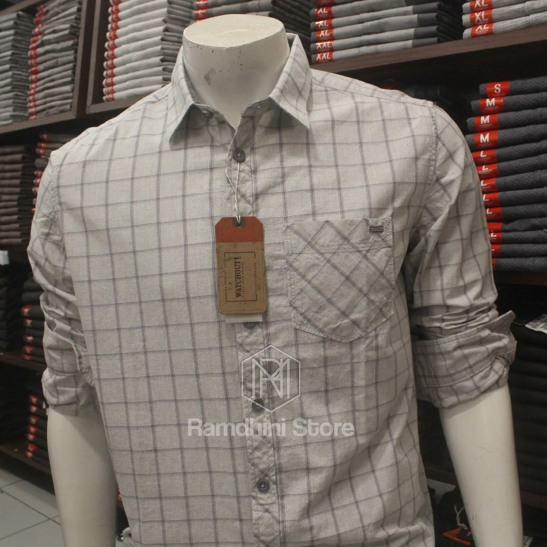 WATCHOUT Casual Kemeja Pria WS301920123 1123