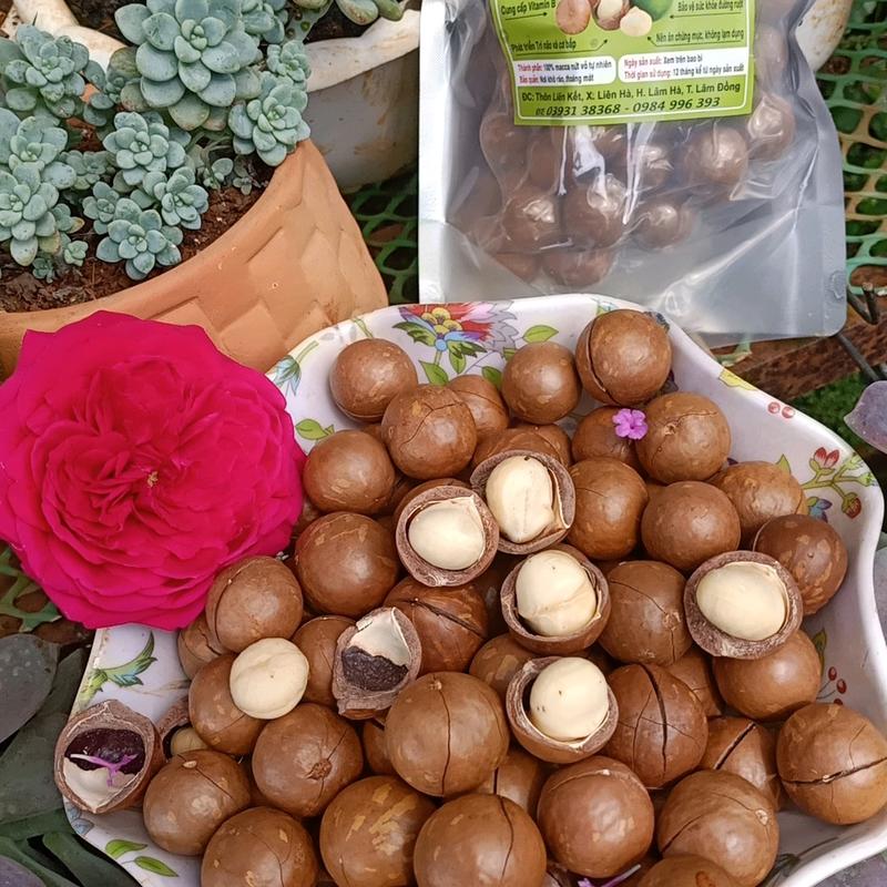  Tiến Đạt - 1 kg Hạt Mắc Ca Hàng Đại Ngon Giòn Snack Ăn Vặt Food Nuts Chất Lượng Cao Từ Hạt Sấy Khô Tự Nhiên Hương Vị Thơm Ngon Dinh Dưỡng Quí Giá 