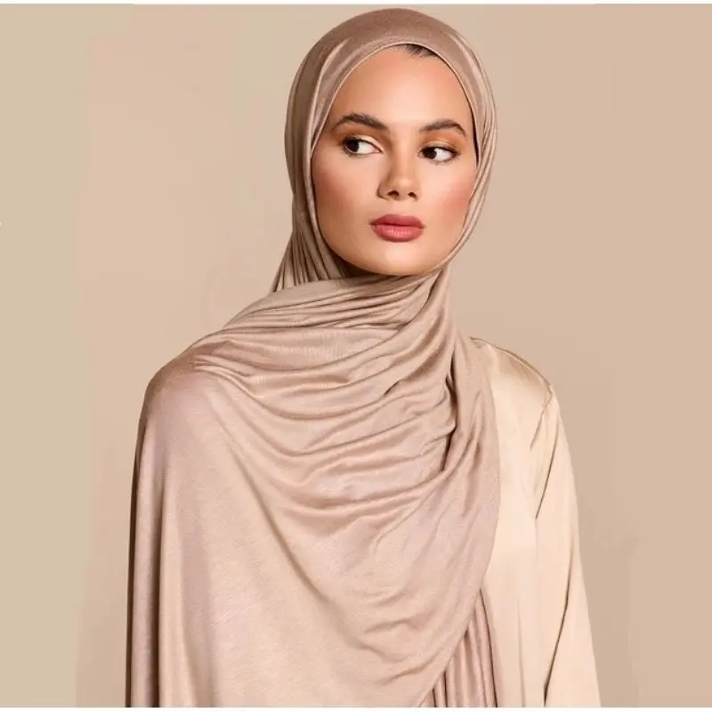 SHAWLS JERSEY COTTON PREMIUM/ SHAWLS MALAS (Premium Cotton) BABY SEAM HIGH QUALITY Jahit Jilbab Muslimah Pashmina