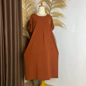 Daster Tiara Classic Busui Crinkle AirFlow Kekinian LD 120 PB 110 - Nyaman Dipakai untuk Tidur dan Istimewa untuk Bumil Wanita - Panjang Menyusui Dress