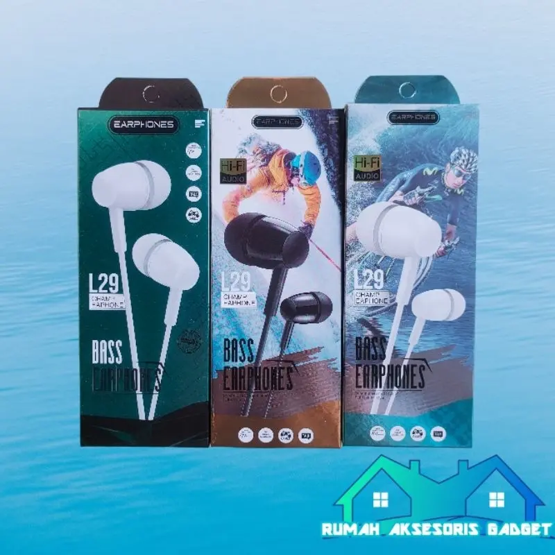 HF L29 Earphones bass Hansfree headset stereo