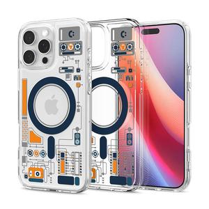 Sarung Hibrid Ultra, Spigen, dengan Magsafe, Serasi dengan iPhone 16 Pro Max, iPhone 15 Pro Max, iPhone 13 14 Pro Max, Samsung Galaxy S25 Ultra, Galaxy S24 Ultra, Galaxy S23 Ultra, Anti-Pudaran, Perlindungan Gred Tentera