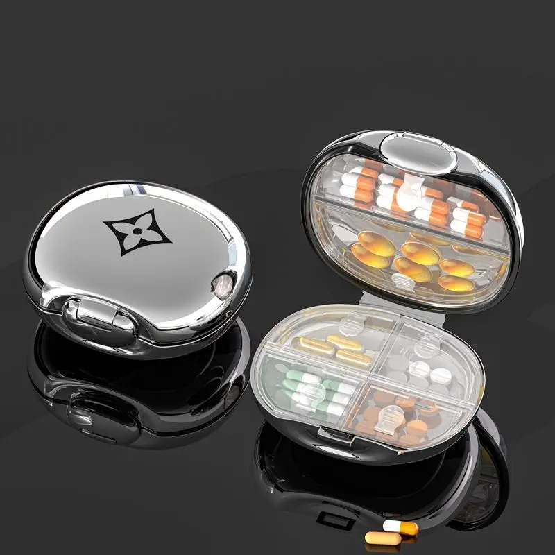 MC (Ready) Kotak Obat Estetik Travel Medicine Case Jewel Box Daily Pill Tablet Kapsul Tempat